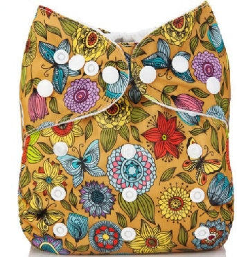 Adjustable Cloth Diapers | Washable Reusable Baby Diapers 3-13kg