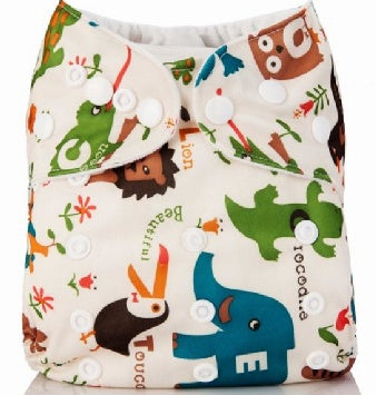 Adjustable Cloth Diapers | Washable Reusable Baby Diapers 3-13kg