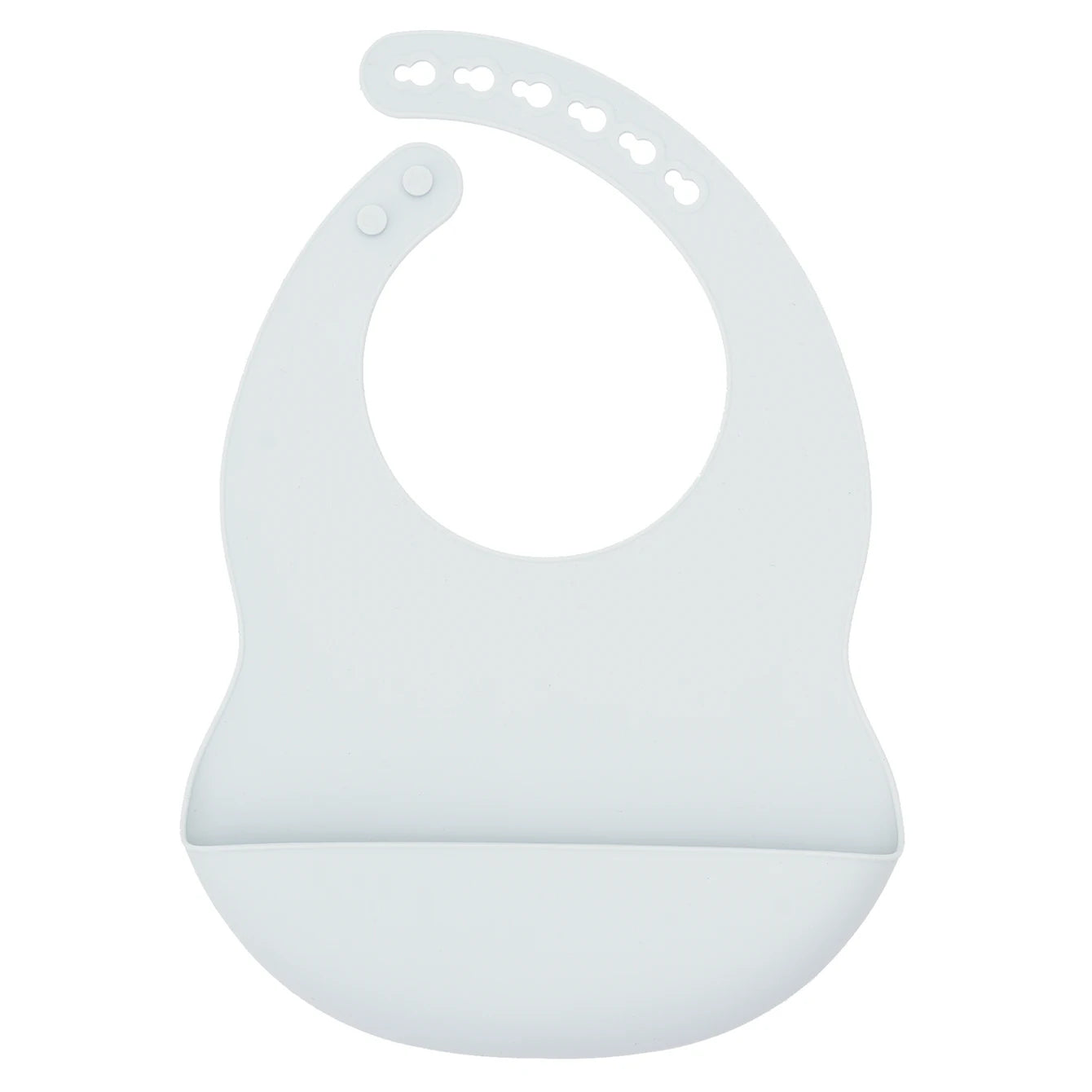 Silicone Baby Bib - Adjustable Waterproof Feeding Bib BPA Free for Toddlers