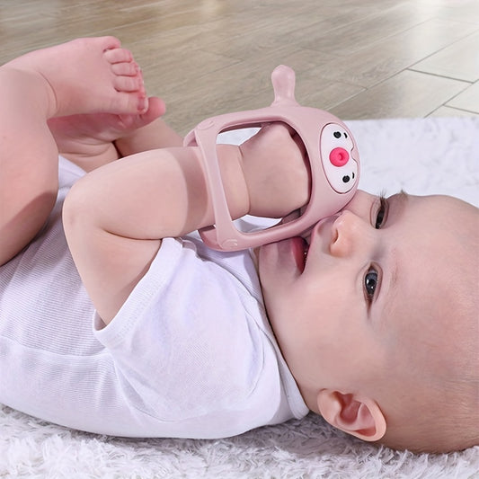 Wrist Teether for Babies - Never Drop Hand Teething Toy | Little Maple Baby