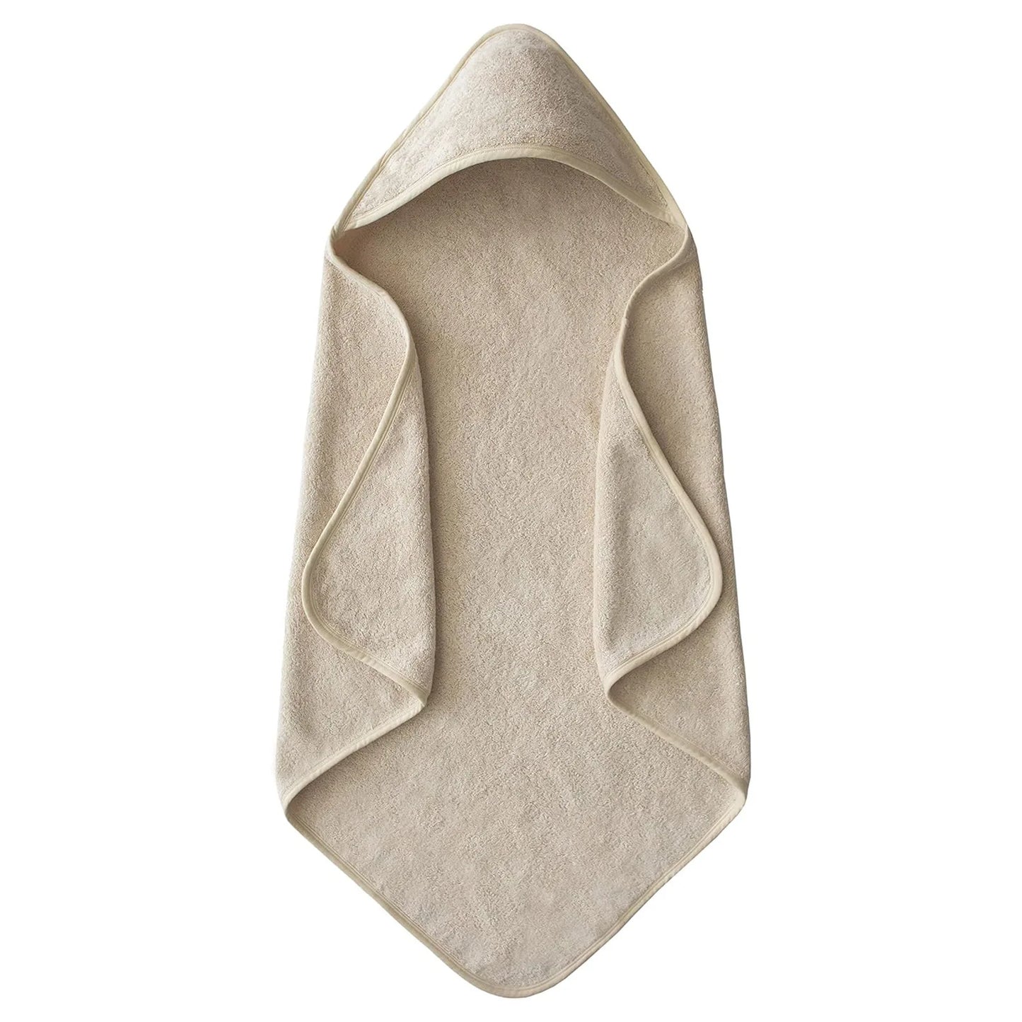 Hooded Baby Bath Towel & Blanket - Soft Coral Fleece Swaddle