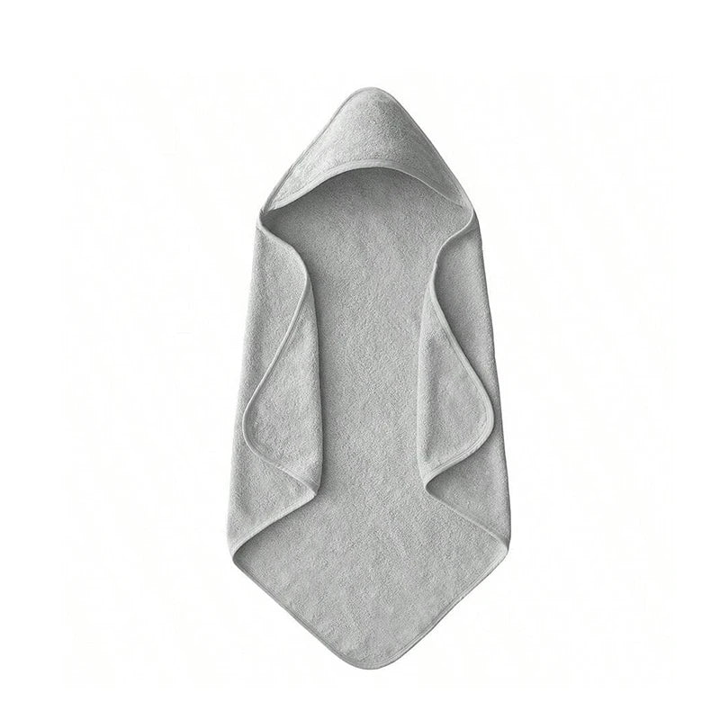 Hooded Baby Bath Towel & Blanket - Soft Coral Fleece Swaddle