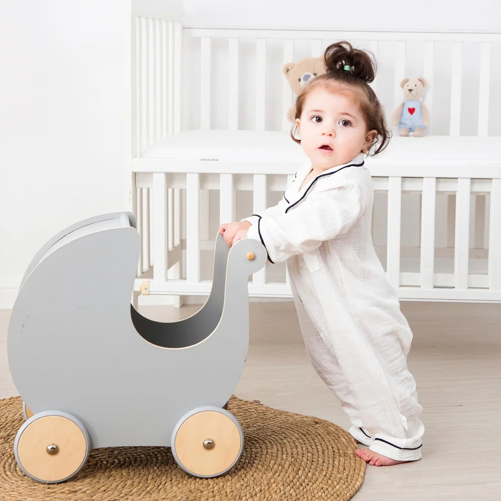 Organic Cotton Baby Sleepwear - Soft Muslin Pajama Jumpsuit