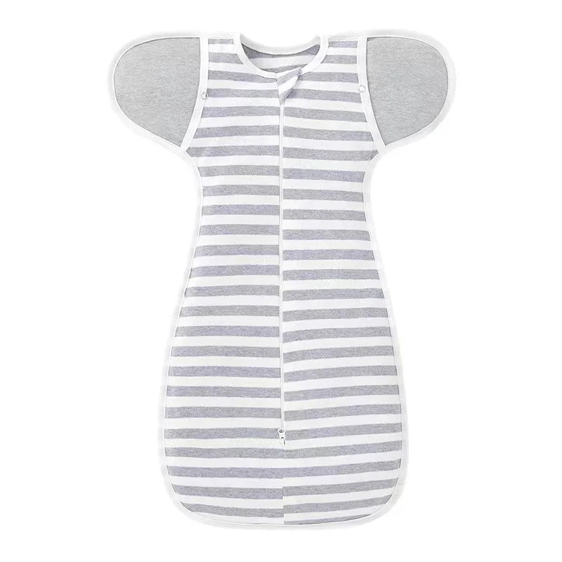 Newborn Swaddle Blanket and Hat Set - 100% Cotton
