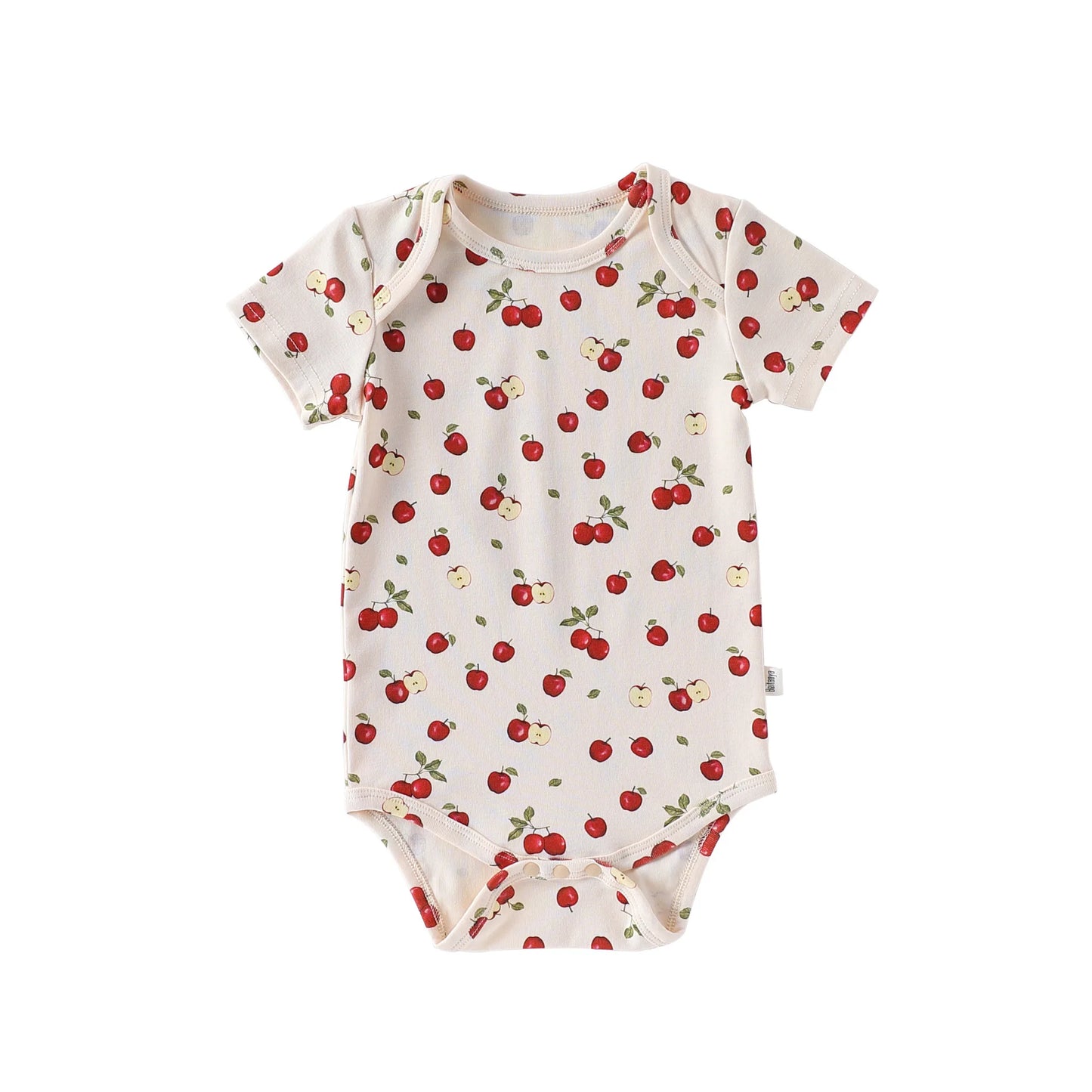 Cute Printed Cotton Baby Bodysuit - Short Sleeve Onesie for Newborn