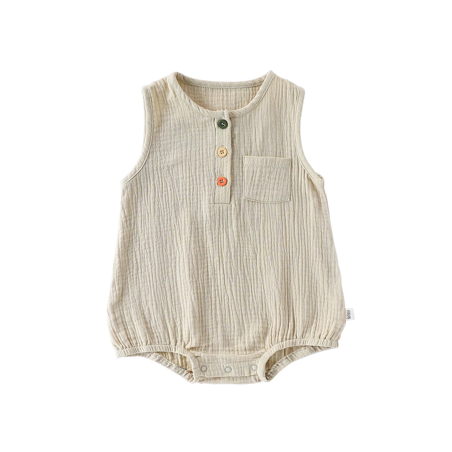 Cute Printed Cotton Baby Bodysuit - Short Sleeve Onesie for Newborn