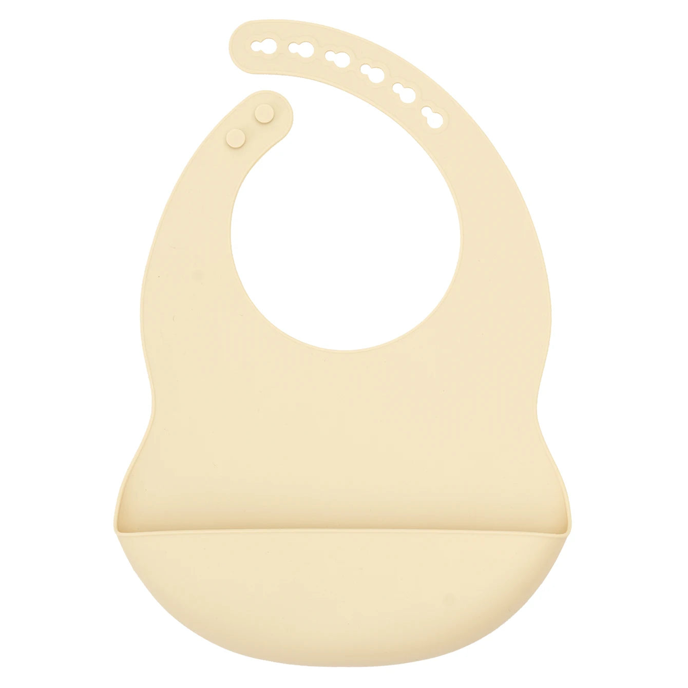 Silicone Baby Bib - Adjustable Waterproof Feeding Bib BPA Free for Toddlers