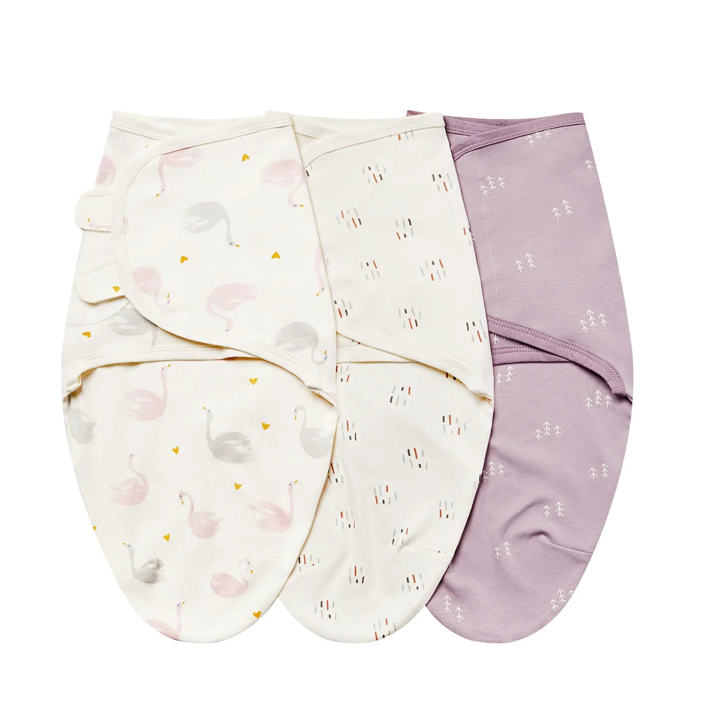 Newborn Swaddle Blanket Set - 3 Pack Cotton