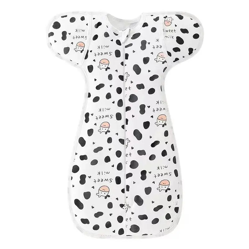 Newborn Swaddle Blanket and Hat Set - 100% Cotton