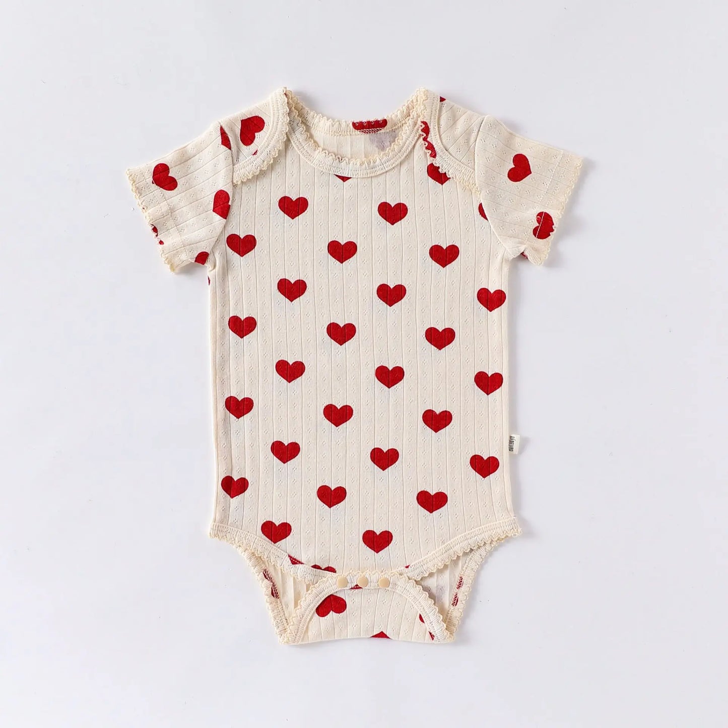 Cute Printed Cotton Baby Bodysuit - Short Sleeve Onesie for Newborn