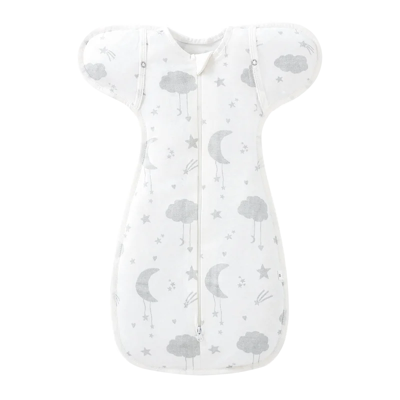 Newborn Swaddle Blanket and Hat Set - 100% Cotton