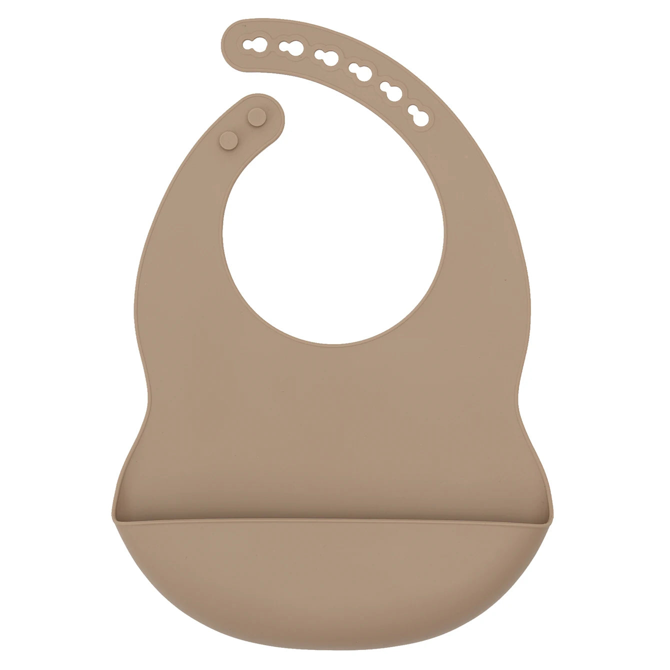 Silicone Baby Bib - Adjustable Waterproof Feeding Bib BPA Free for Toddlers