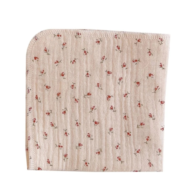 4-Layer Baby Washcloth & Bib - Soft Cotton Gauze Towel