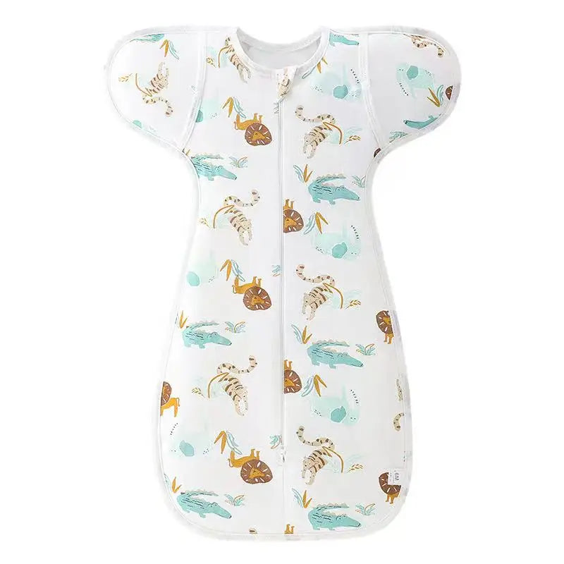 Newborn Swaddle Blanket and Hat Set - 100% Cotton